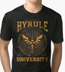 Hyrule University Tri-blend T-Shirt