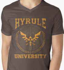Hyrule University Men's V-Neck T-Shirt