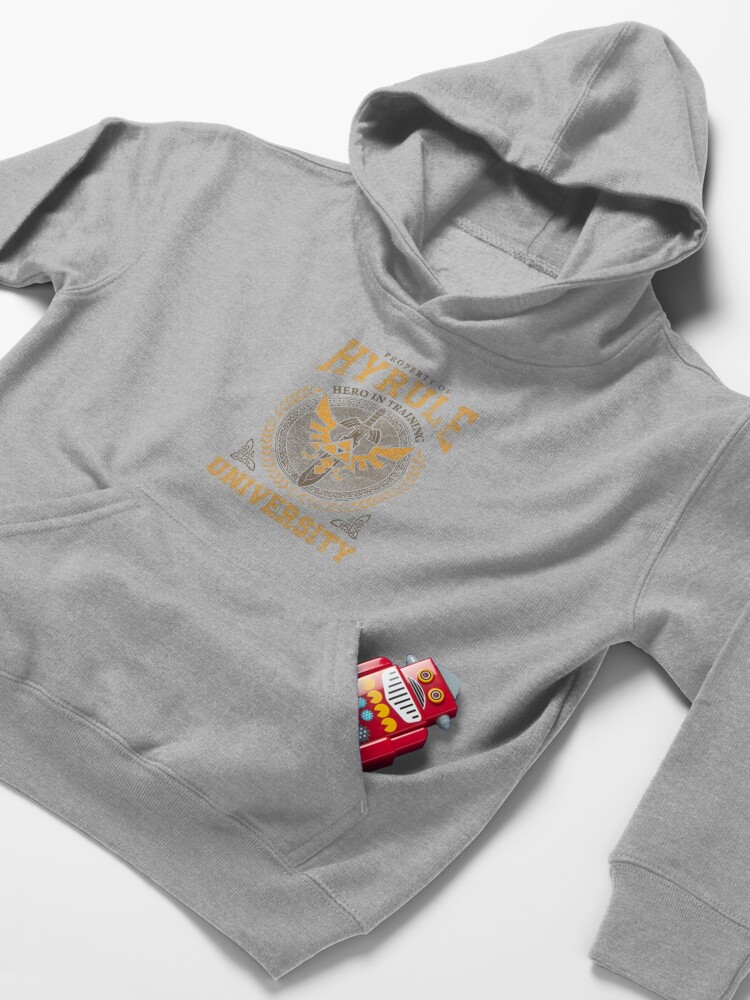 Alternate view of Hyrule University Kids Pullover Hoodie