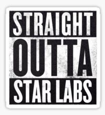 Straight Outta Star Labs Sticker
