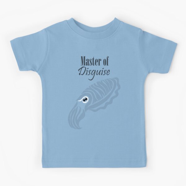 Master of Disguise - Tribalish Cuttlefish (for light-colored items) Kids T-Shirt