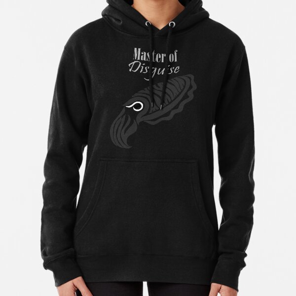 Master of Disguise - Tribalish Cuttlefish (for dark-colored items) Pullover Hoodie