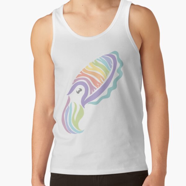 Deep-sea Pastel - Tribalish Cuttlefish Tank Top