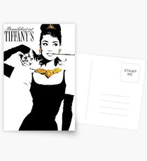 Breakfast at Tiffany's Poster Postcards