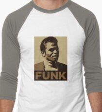 James Brown: FUNK Men's Baseball ¾ T-Shirt