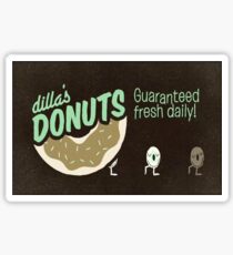 Dilla's Donuts Sticker