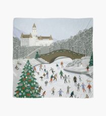 Ice skating pond Scarf