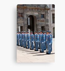Changing of the guard. Canvas Print