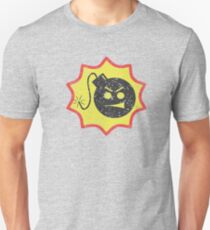 Serious Bomb Ruined Slim Fit T-Shirt