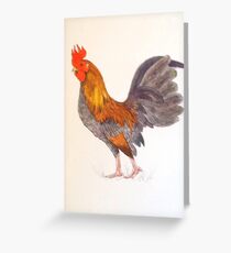 Cock-a-doodle Greeting Card