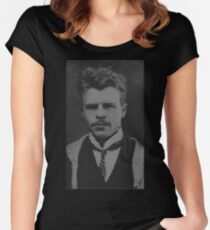 Hermann Rorschach Lines Women's Fitted Scoop T-Shirt