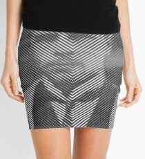 Hermann Rorschach Lines Mini Skirt