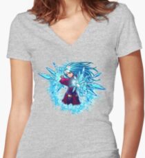Ice Doll Women's Fitted V-Neck T-Shirt