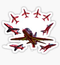 The RAF Red Arrows Sticker