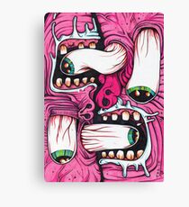 MUTANT YIN YANG Canvas Print