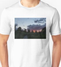 A Path to the Sunset - Summer Walk in the Park Unisex T-Shirt