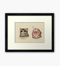 Big mouth Framed Print