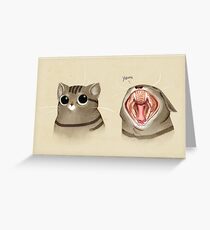 Big mouth Greeting Card