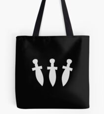 DAGGER DAGGER DAGGER! (White) - Critical Role Design Tote Bag