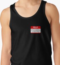 My Name is PERCIVAL.... - Critical Role Design Tank Top
