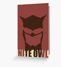 Nite Owl II Greeting Card
