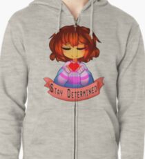 Undertale - Stay Determined Zipped Hoodie