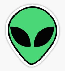 Alien Tumblr Stickers | Redbubble