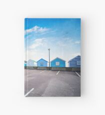 Beach Huts Hardcover Journal