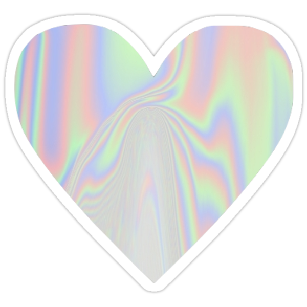 "Heart sticker" Stickers by idketer | Redbubble