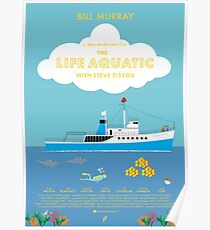 The Life Aquatic with Steve Zissou Poster Poster