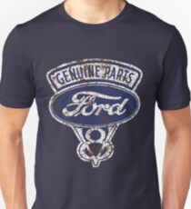 Oil Stained Ford Sign Unisex T-Shirt