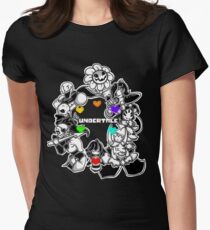 Undertale Tailliertes T-Shirt für Frauen