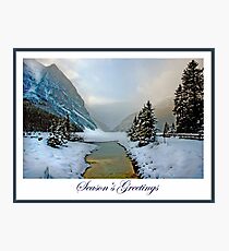 Season's Greeting Card Photographic Print