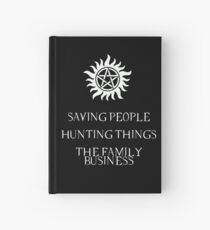 Supernatural motto Hardcover Journal