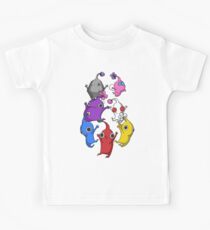 Jumping Pikmin Kids Tee