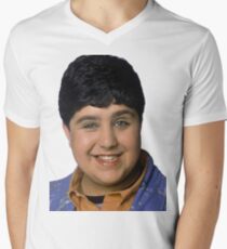 Camiseta para hombre de cuello en v Retrato de Josh Peck