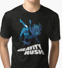 Gravity Rush Tri-blend T-Shirt