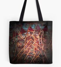 Neon & Metal Tote Bag