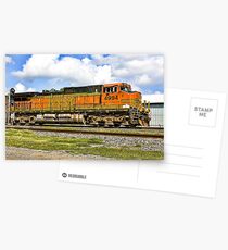 Southbound Train Postcards