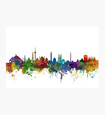 New Delhi India Skyline Photographic Print