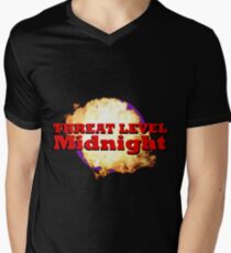 Threat Level Midnight Men's V-Neck T-Shirt