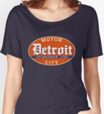 Vintage Detroit (Distressed Design) Women's Relaxed Fit T-Shirt