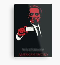 American Psycho: There Is An Idea of a Patrick Bateman Metal Print