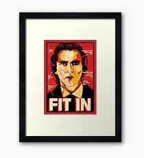 American Psycho: Fit In Movie Poster Framed Print