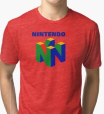 Nintendo 64 Tri-blend T-Shirt