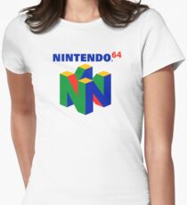 Nintendo 64 Women's Fitted T-Shirt