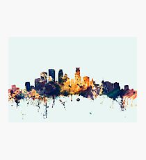 Minneapolis Minnesota Skyline Photographic Print