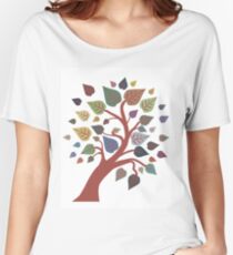 Autumn Tree Women's Relaxed Fit T-Shirt