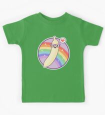 Cute Nerd Banana Kids Tee