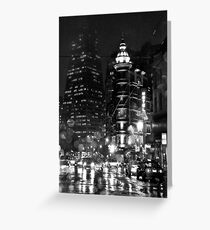 It's Raining In San Francisco Greeting Card